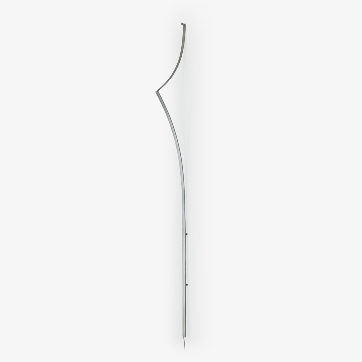 Minimalist Curving Ribbon LED Wall Sconce by Bling Lighting Studio