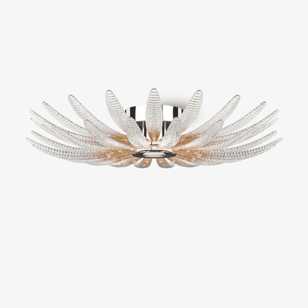 Aurelia Murano Glass Petal Ceiling Light by Bling Lighting Studio