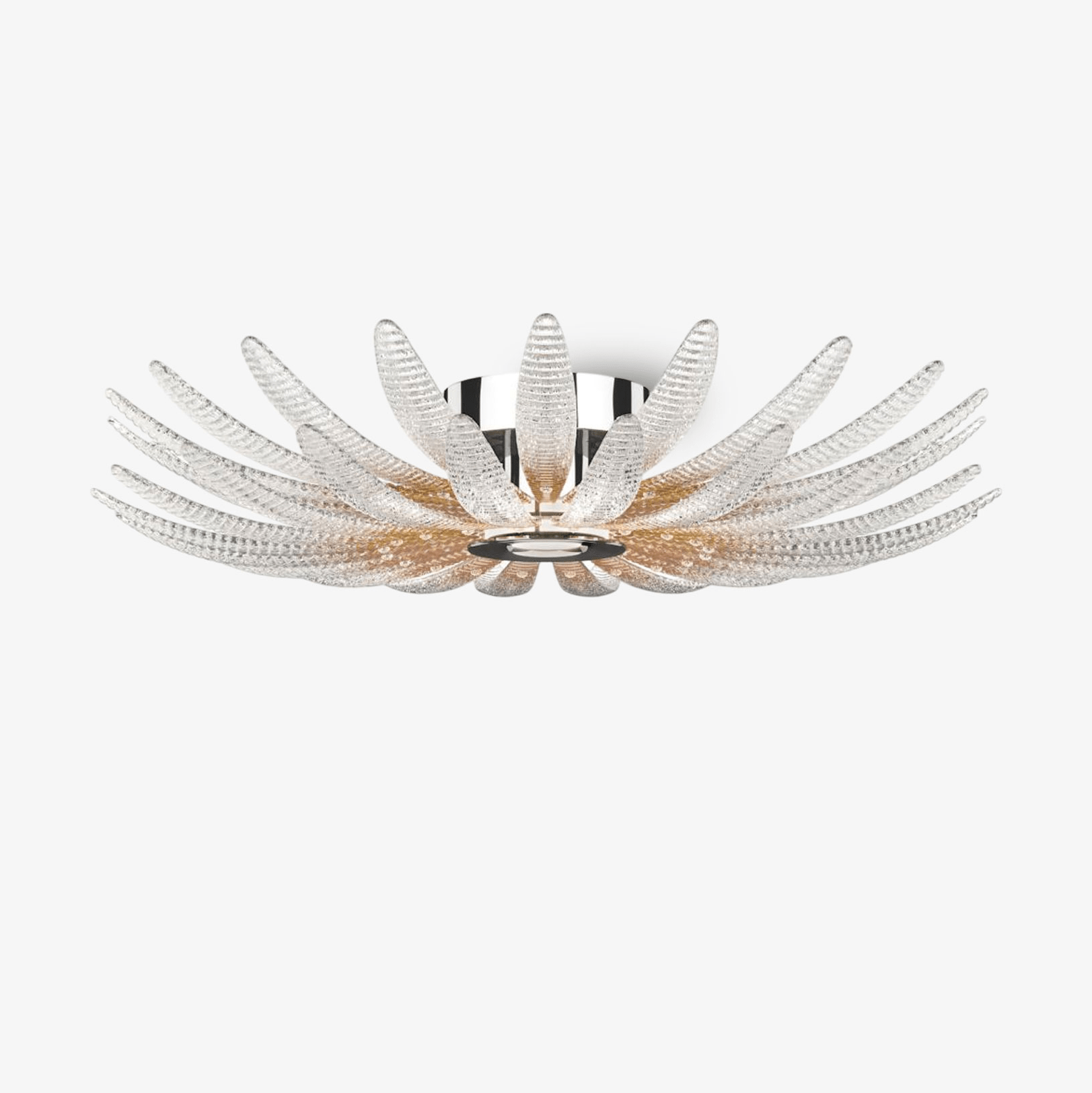 Aurelia Murano Glass Petal Ceiling Light by Bling Lighting Studio