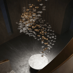 Tidal Art Glass Pendants Lamp