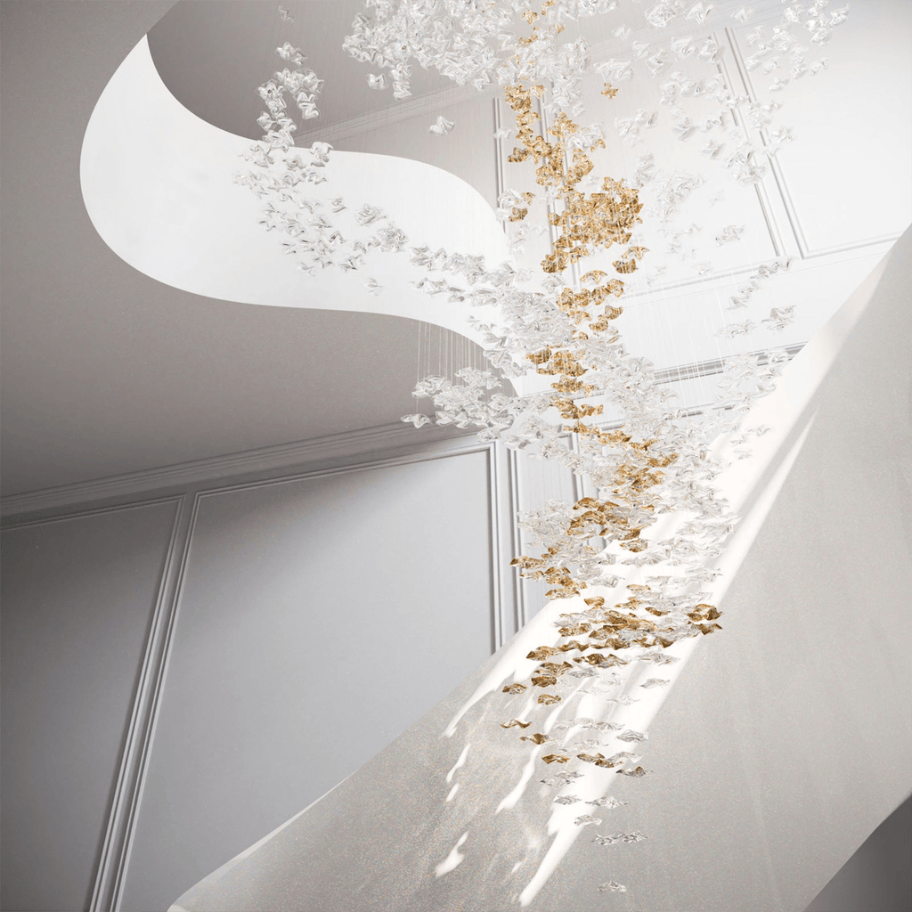 Tidal Art Glass Chandelier