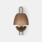 Arclune Ribbed Wall Lamp by Bling Lighting Studio