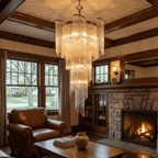 Heliora Cascade Chandelier by Bling Lighting Studio