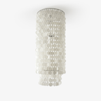 Capelia Shell Column Chandelier by Bling Lighting Studio