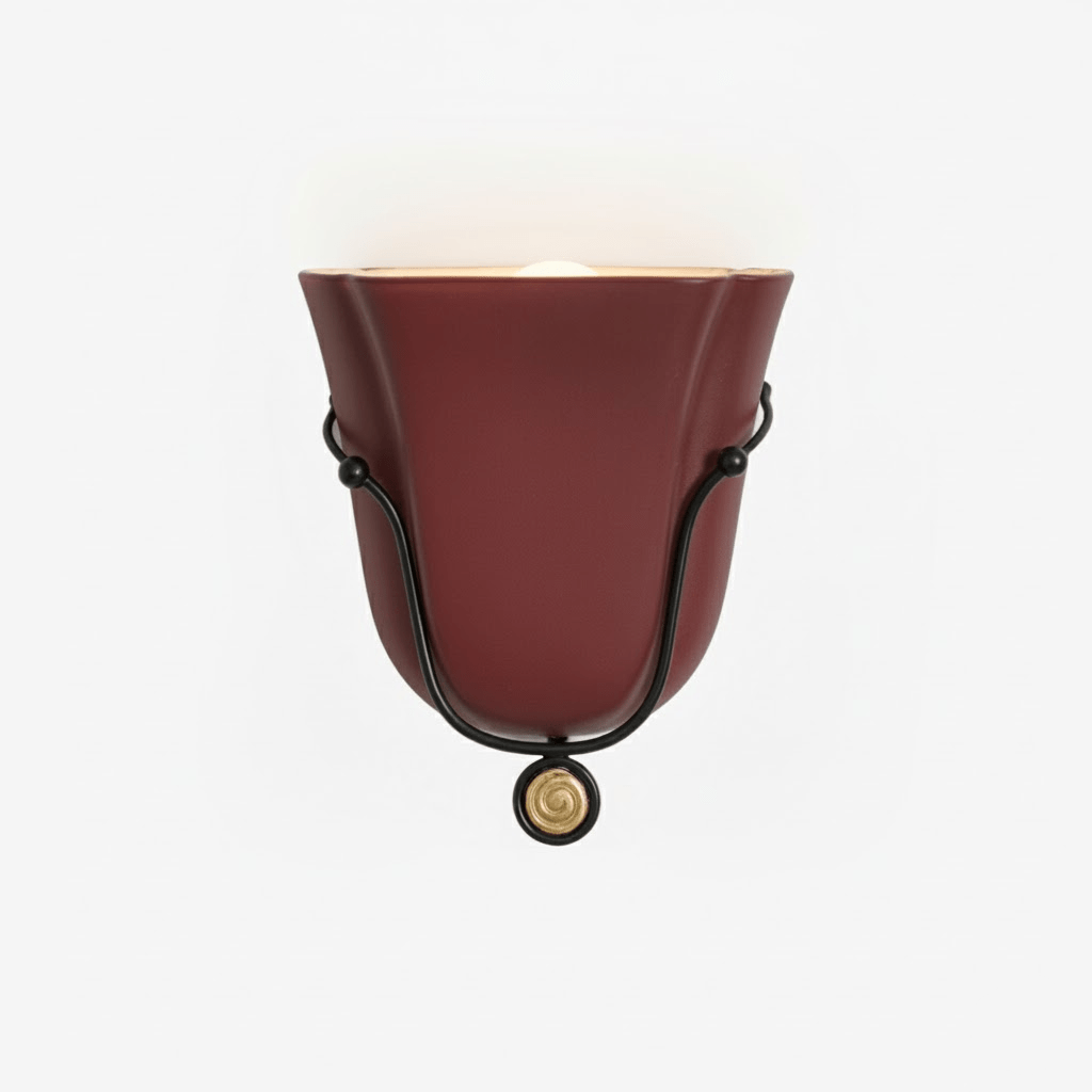 Solenne Shell Wall Sconce by Bling Lighting Studio