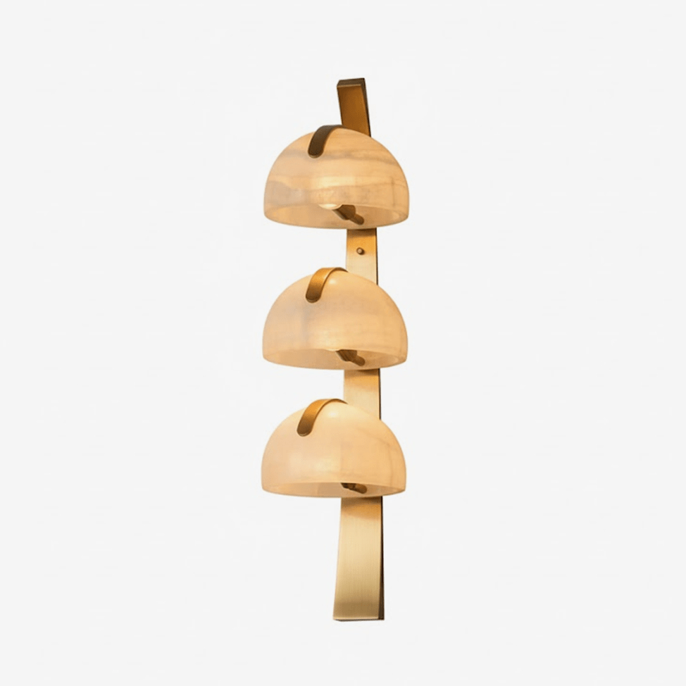 Orvyn Alabaster Wall Lamp by Bling Lighting Studio