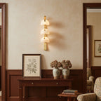 Orvyn Alabaster Wall Lamp by Bling Lighting Studio