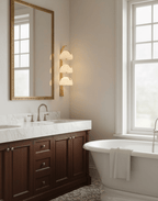 Orvyn Alabaster Wall Lamp by Bling Lighting Studio