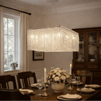 Crystal Frame Chandelier by Bling Lighting Studio
