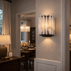 Altrix Alabaster Wall Lamp by Bling Lighting Studio