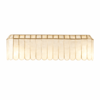Aurelia Capiz Shell Wall Lamp by Bling Lighting Studio