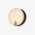 Solaris Halo Alabaster Wall Light by Bling Lighting Studio