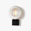 Lumen Rift Alabaster Wall Lamp by Bling Lighting Studio