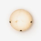 Noema Alabaster Wall Sconce by Bling Lighting Studio