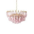 Facet Murano Glass Bloom Chandelier by Bling Lighting Studio