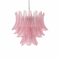 Petaline Murano Glass Prism Chandelier by Bling Lighting Studio