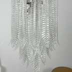 Silvae Veil Murano Glass Chandelier by Bling Lighting Studio