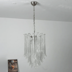Silvae Veil Murano Glass Chandelier by Bling Lighting Studio