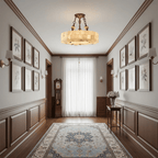 Aurevia Alabaster Chandelier by Bling Lighting Studio