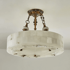 Aurevia Alabaster Chandelier by Bling Lighting Studio
