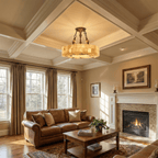 Aurevia Alabaster Chandelier by Bling Lighting Studio