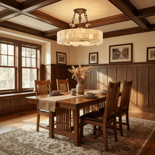 Aurevia Alabaster Chandelier by Bling Lighting Studio