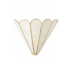 Mica Shell Petal Wall Lamp by Bling Lighting Studio