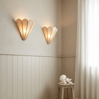 Mica Shell Petal Wall Lamp by Bling Lighting Studio