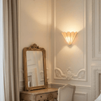 Mica Shell Petal Wall Lamp by Bling Lighting Studio