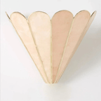 Mica Shell Petal Wall Lamp by Bling Lighting Studio