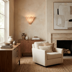Mica Shell Petal Wall Lamp by Bling Lighting Studio