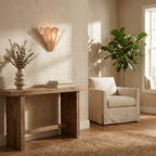 Mica Shell Petal Wall Lamp by Bling Lighting Studio