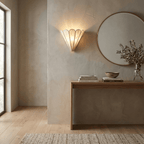 Mica Shell Petal Wall Lamp by Bling Lighting Studio