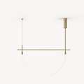 Serpentine Halo Chandelier by Bling Lighting Studio