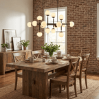 Orbelis Globe Chandelier by Bling Lighting Studio