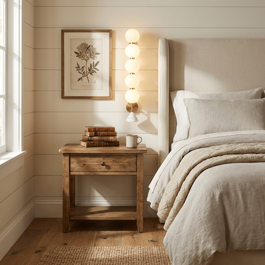 Nova Marble Wall Lamp by Bling Lighting Studio