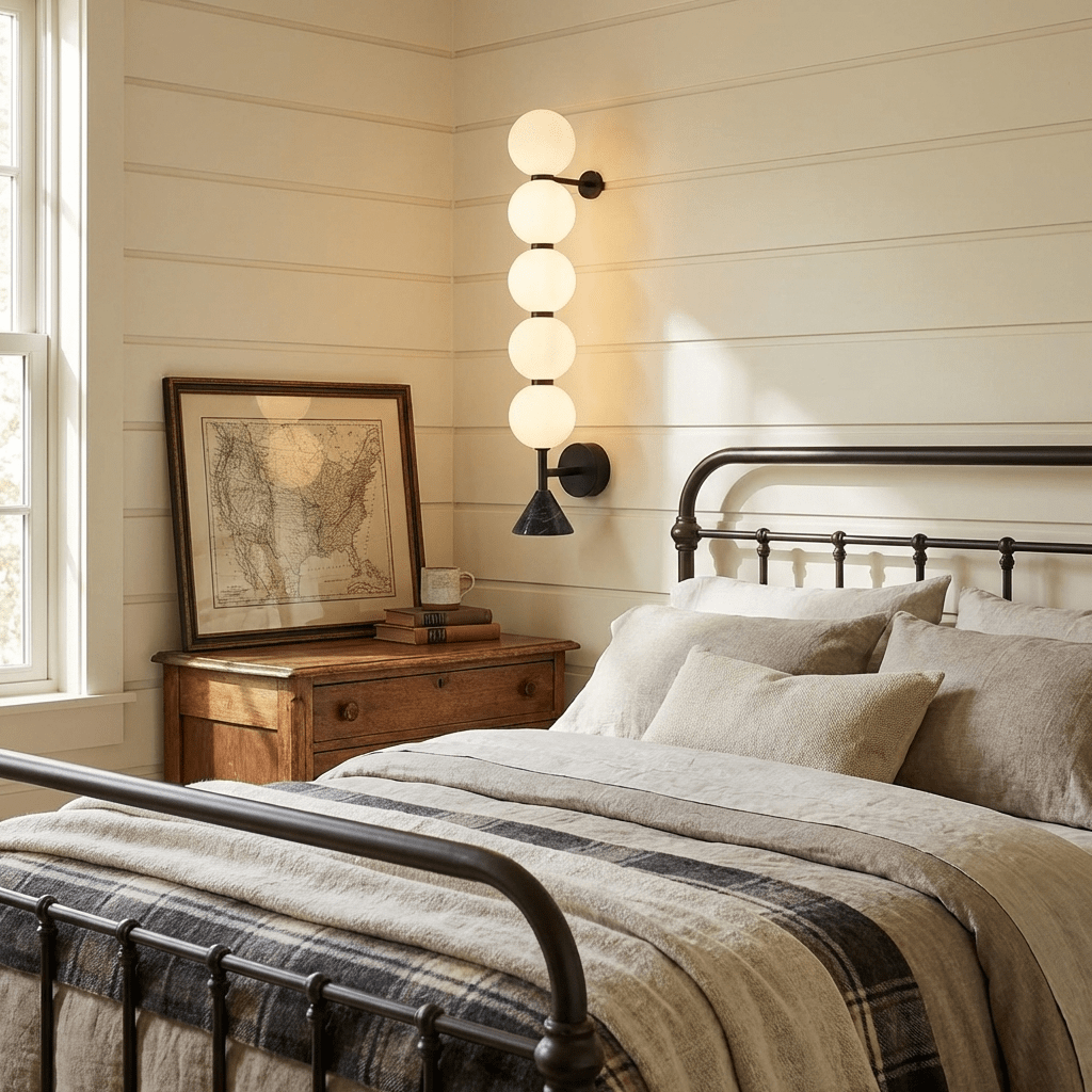 Nova Marble Wall Lamp by Bling Lighting Studio