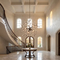 New Light Luxury Crystal Geometric Chandelier for Living Room/Dining Room/Bedroom by Bling Lighting Studio