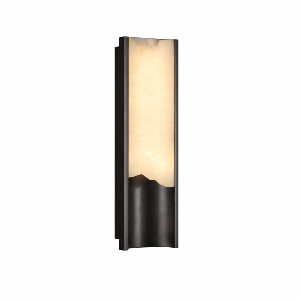 Aurelia Vein Alabaster Wall Light by Bling Lighting Studio