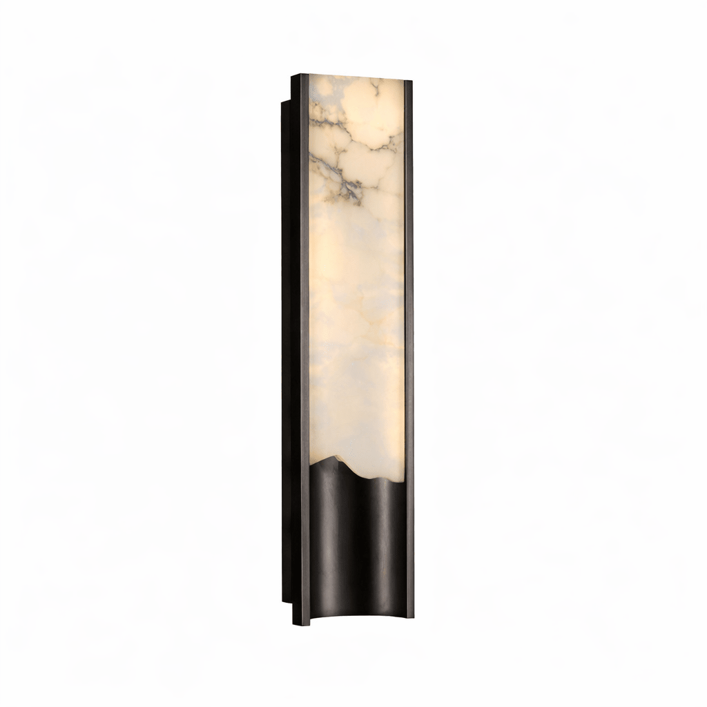 Aurelia Vein Alabaster Wall Light by Bling Lighting Studio