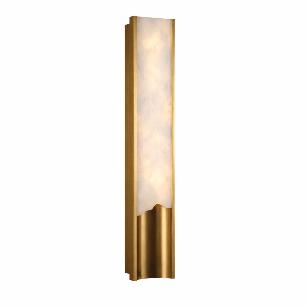 Aurelia Vein Alabaster Wall Light by Bling Lighting Studio