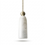 Alabaster Bell Cluster Pendant Lamp by Bling Lighting Studio