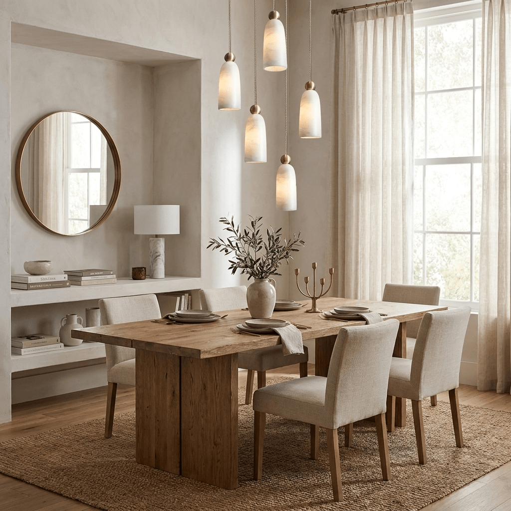Alabaster Bell Cluster Pendant Lamp by Bling Lighting Studio