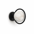 Celestial Ring Alabaster Wall Lamp by Bling Lighting Studio