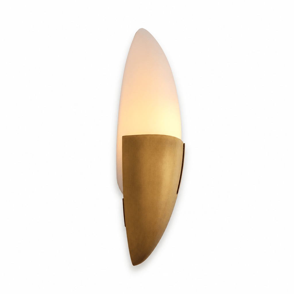 Gilded Cocoon Wall Lamp by Bling Lighting Studio