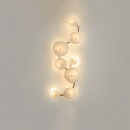Cluster Alabaster Sconce by Bling Lighting Studio