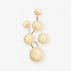 Cluster Alabaster Sconce by Bling Lighting Studio