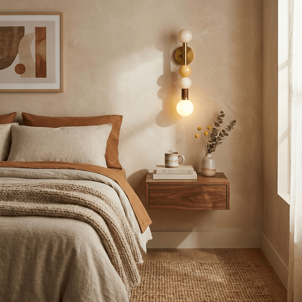 Stacked Sphere Marble Wall Sconce by Bling Lighting Studio