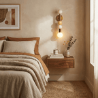 Stacked Sphere Marble Wall Sconce by Bling Lighting Studio