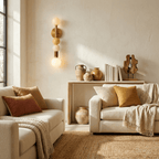 Stacked Sphere Marble Wall Sconce by Bling Lighting Studio